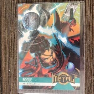 1995 Marvel Metal trading card: Alternate M: Rogue #132